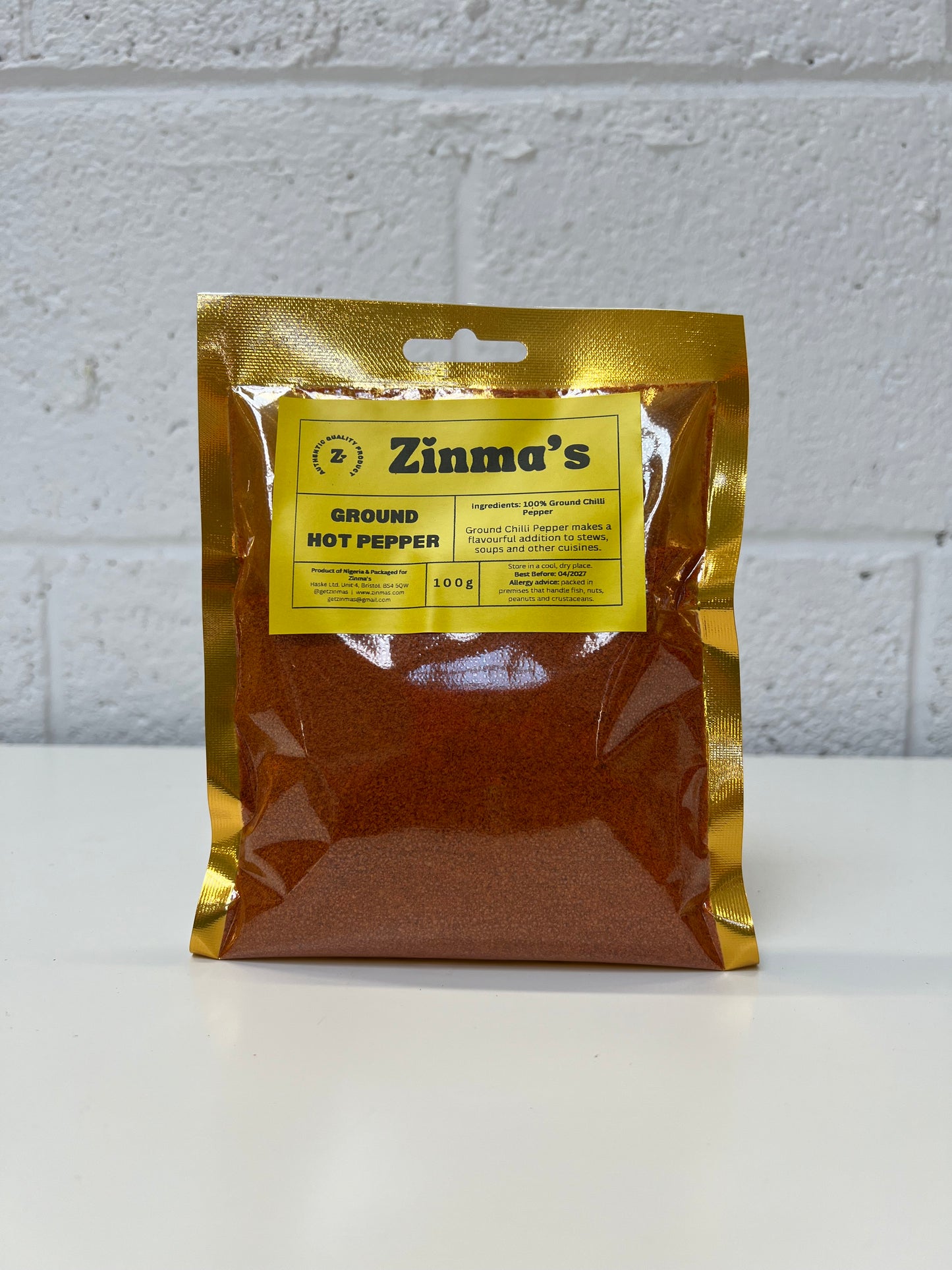 Zinma’s Ground Hot Pepper