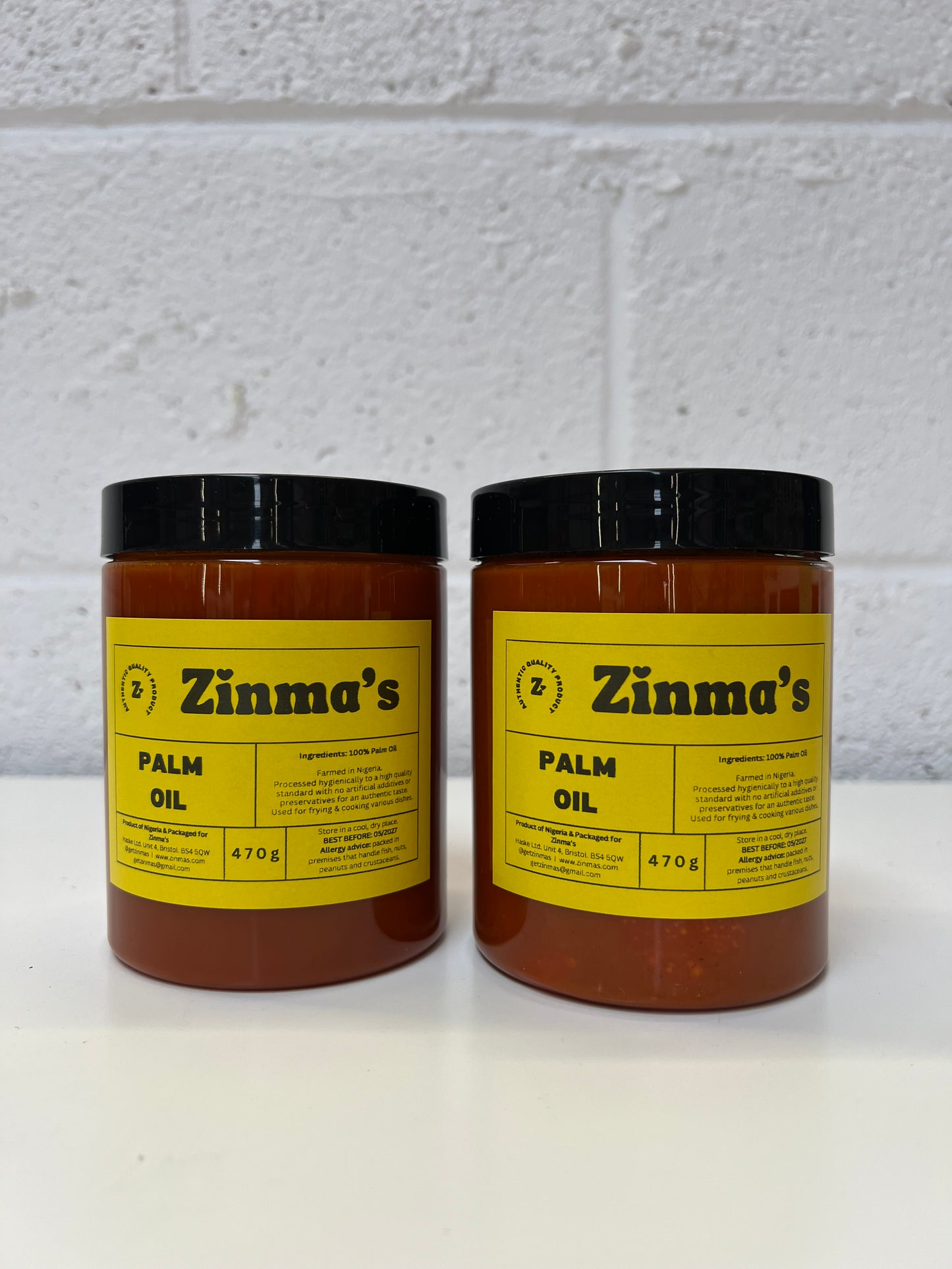 Zinma’s Palm Oil Jar
